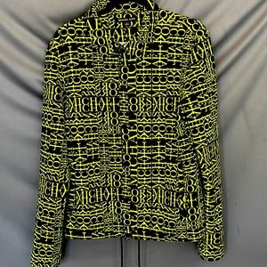 ✅ MICHAEL KORS green and black jacket‼️ Looks BRAND NEW‼️